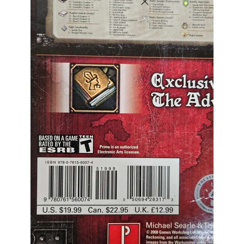 Warhammer Online 🗡 Age of Reckoning Official Game Guide Atlas